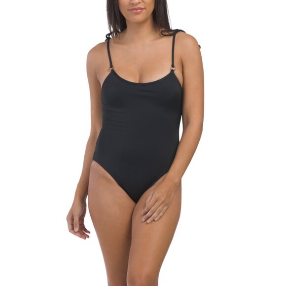 DIPPIN DAISY Black Astrid One-piece Swimsuit - Picture 1 of 2